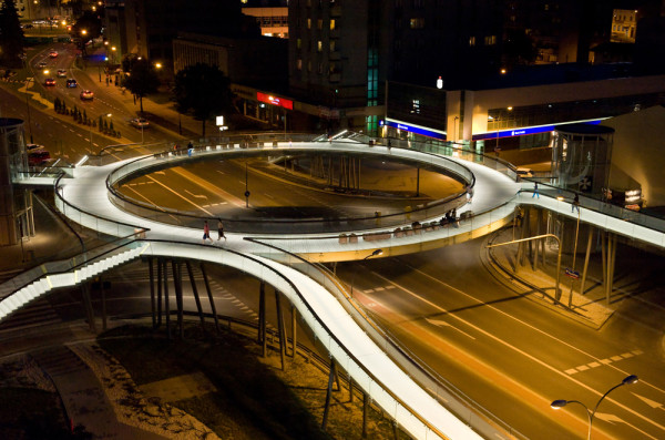 kładka okrągła fot Bogdan Szczupaj