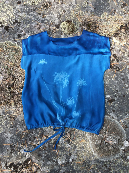 Cyjanotypia II _bluzka_Marta_Laube